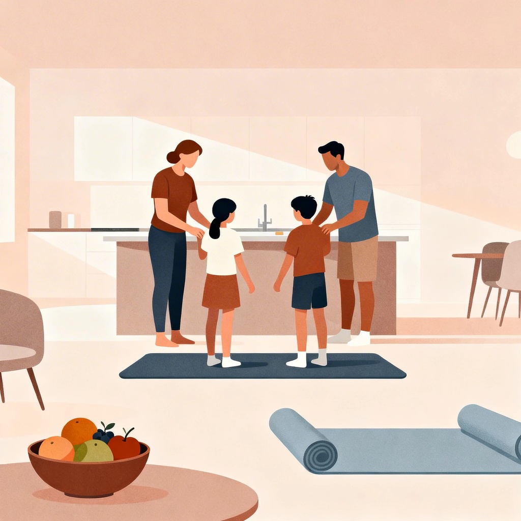 Pere tervislike harjumuste loomine